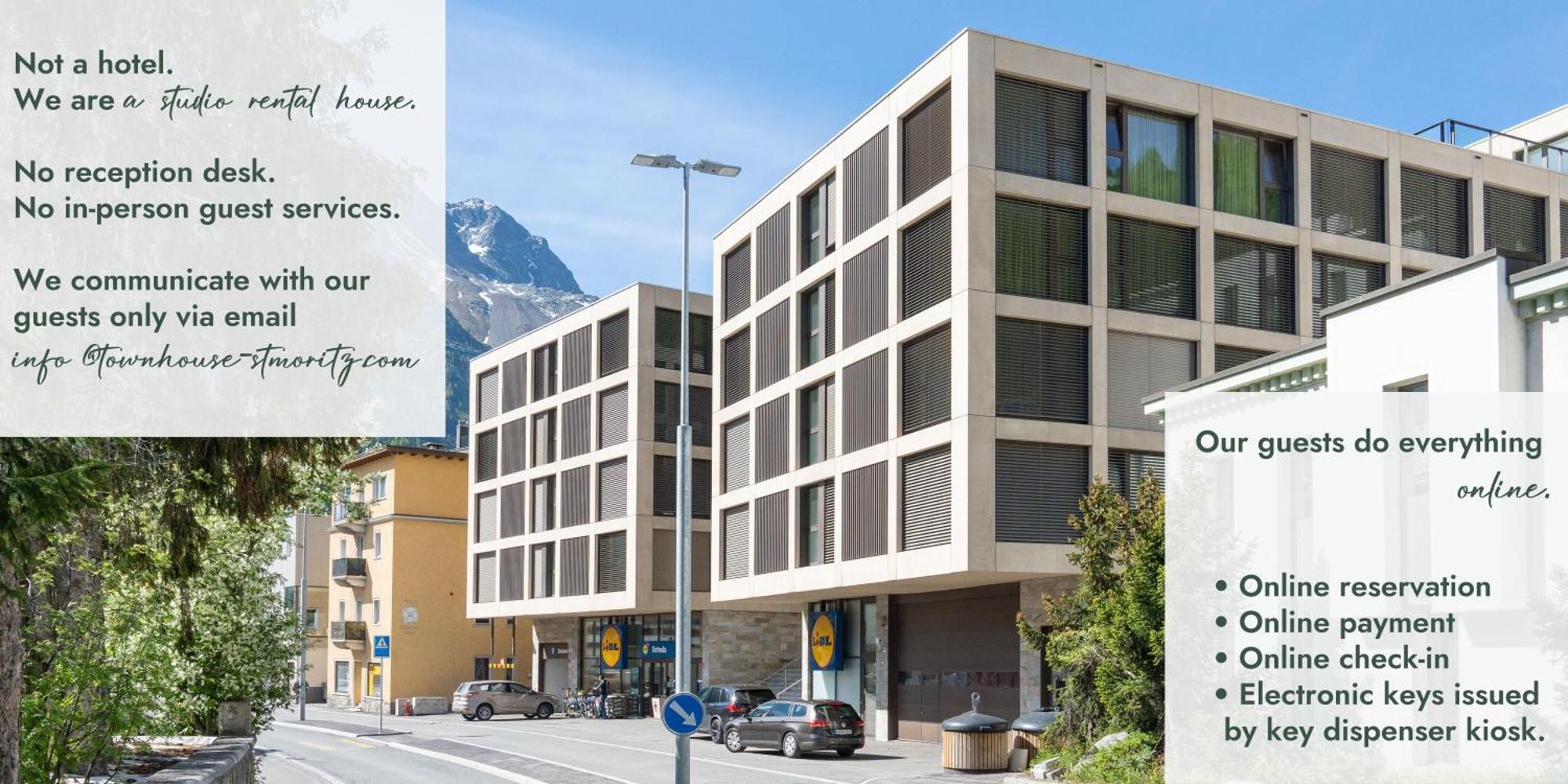 Апартаменты Townhouse N9 Санкт-Мориц Экстерьер фото